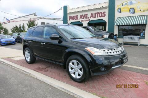 2007 Nissan Murano for sale at PARK AVENUE AUTOS in Collingswood NJ