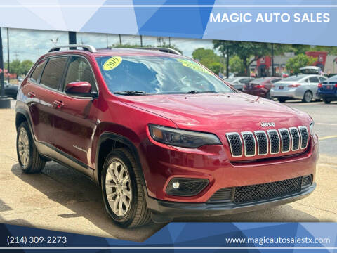 2019 Jeep Cherokee for sale at Magic Auto Sales in Dallas TX