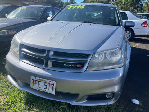 2013 Dodge Avenger for sale at PACIFIC ISLAND AUTO SALES in Wahiawa HI