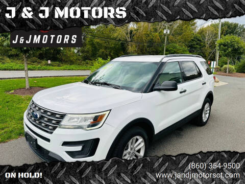 2017 Ford Explorer for sale at J & J MOTORS in New Milford CT