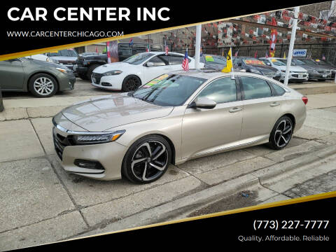 2018 Honda Accord for sale at CAR CENTER INC in Chicago IL