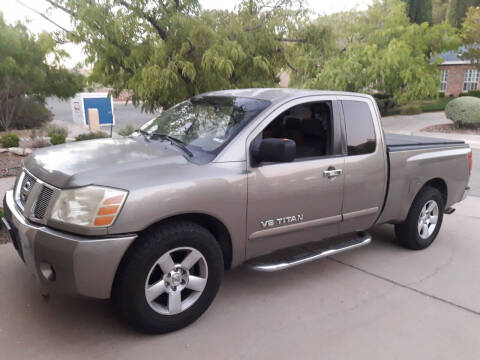 2007 Nissan Titan for sale at RENEE'S AUTO WORLD in El Paso TX