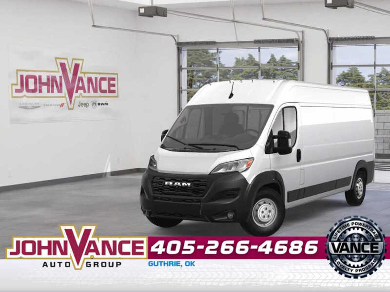 2025 RAM ProMaster for sale at Vance Fleet Services in Guthrie OK