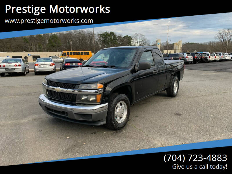 2007 Chevrolet Colorado for sale at Prestige Motorworks in Concord NC