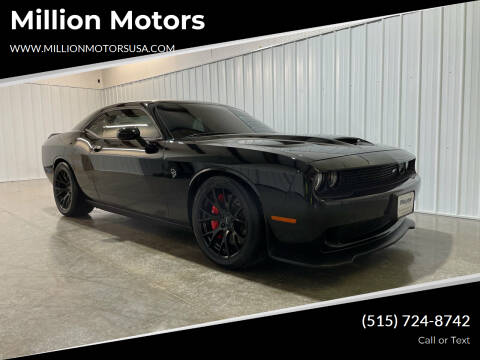 2016 Dodge Challenger for sale at Million Motors in Adel IA