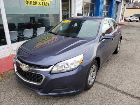 2014 Chevrolet Malibu for sale at AutoMotion Sales in Franklin OH
