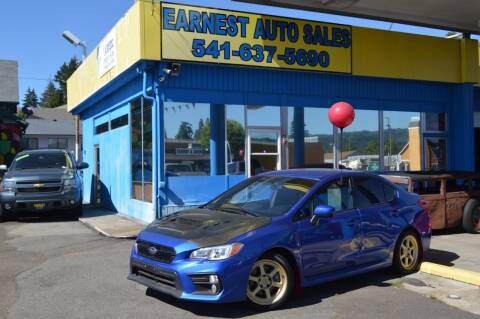 2020 Subaru WRX for sale at Earnest Auto Sales in Roseburg OR