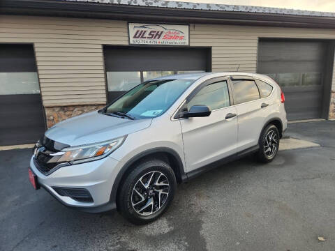 2016 Honda CR-V for sale at Ulsh Auto Sales Inc. in Summit Station PA