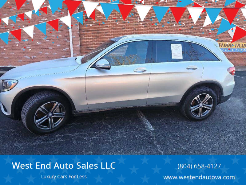 2017 Mercedes-Benz GLC for sale at West End Auto Sales LLC in Richmond VA