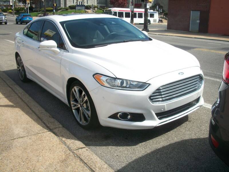 2015 Ford Fusion for sale at J Michaels Auto Sales Inc in Philadelphia PA