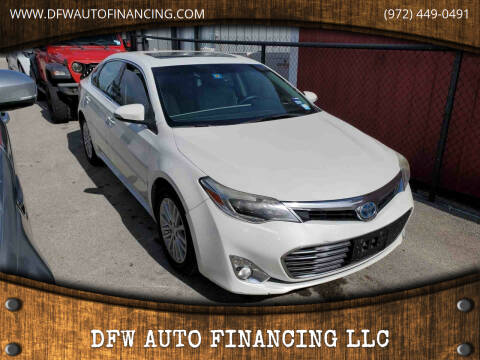 2013 Toyota Avalon Hybrid for sale at Bad Credit Call Fadi in Dallas TX