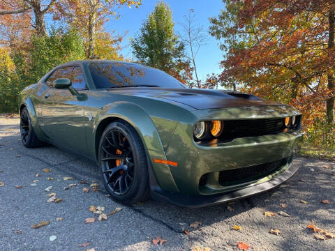 2018 Dodge Challenger for sale at Jim's Hometown Auto Sales LLC in Cambridge OH