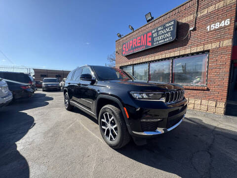 2024 Jeep Grand Cherokee L for sale at Supreme Motor Groups in Detroit MI