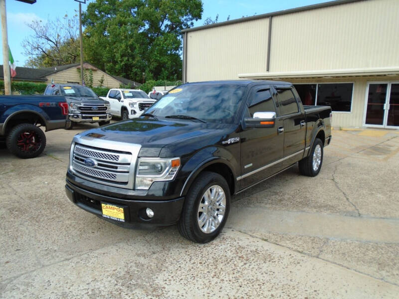 2014 Ford F-150 for sale at Campos Trucks & SUVs, Inc. in Houston TX