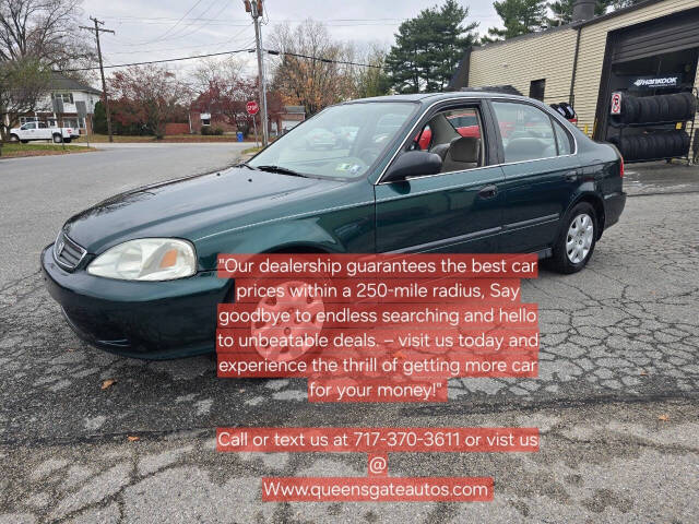 2000 Honda Civic for sale at QUEENSGATE AUTO SALES in York, PA