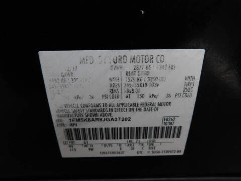 2018 Ford Explorer Police Interceptor Utility