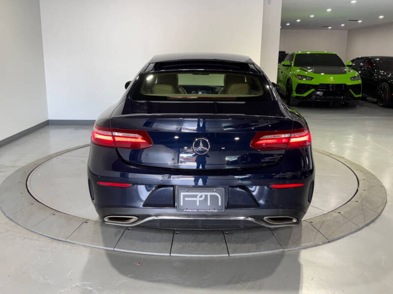 2018 Mercedes-Benz E-Class E 400 4MATIC