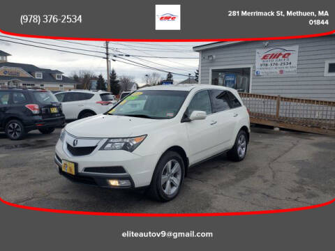 2011 Acura MDX for sale at ELITE AUTO SALES, INC in Methuen MA