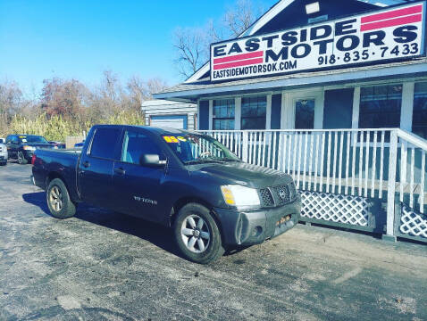 2005 Nissan Titan for sale at EASTSIDE MOTORS in Tulsa OK