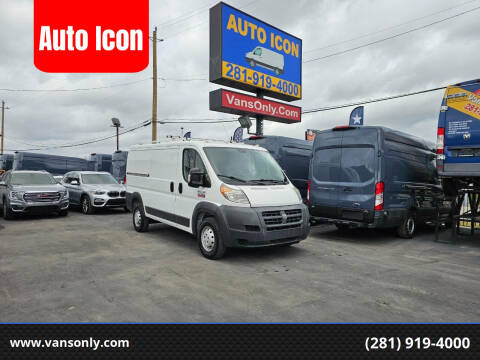 2015 RAM ProMaster for sale at Auto Icon in Houston TX