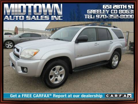 2006 Toyota 4Runner for sale at MIDTOWN AUTO SALES INC in Greeley CO