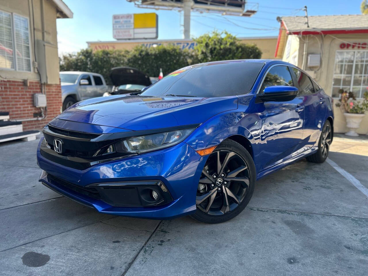 2020 Honda Civic for sale at Carmania in Panorama City, CA