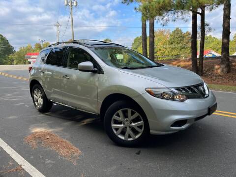 2012 Nissan Murano for sale at THE AUTO FINDERS in Durham NC