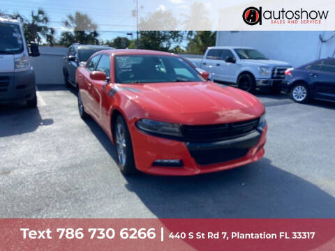 2016 Dodge Charger for sale at AUTOSHOW SALES & SERVICE in Plantation FL