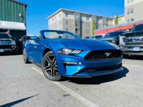 2021 Ford Mustang for sale at AGM AUTO SALES in Malden MA