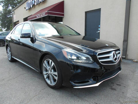 2016 Mercedes-Benz E-Class for sale at AutoStar Norcross in Norcross GA