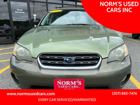2005 Subaru Outback for sale at NORM'S USED CARS INC in Wiscasset ME