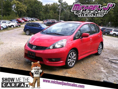 2012 Honda Fit for sale at MICHAEL J'S AUTO SALES in Cleves OH