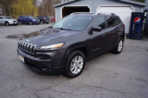 2017 Jeep Cherokee for sale at Autos By Joseph Inc in Highland NY
