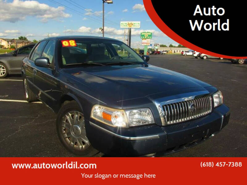 2008 Mercury Grand Marquis for sale at Auto World in Carbondale IL