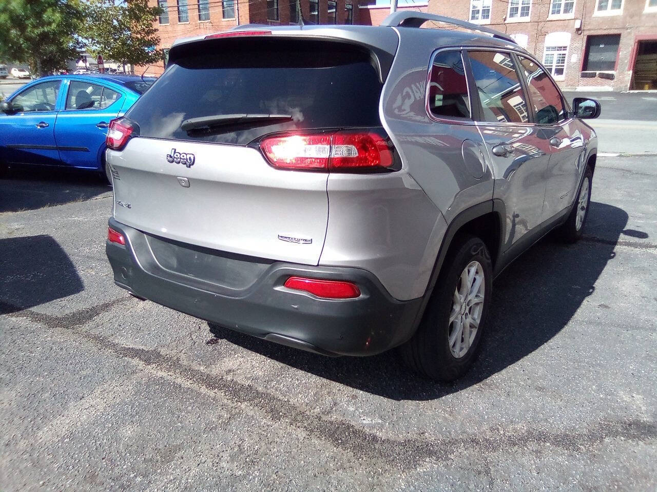 2016 Jeep Cherokee for sale at Pinnacle Auto Sales in New Bedford, MA