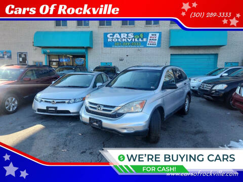 2011 Honda CR-V for sale at Cars Of Rockville in Rockville MD