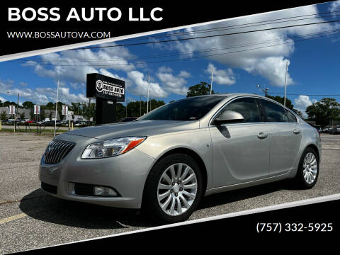 2011 Buick Regal for sale at BOSS AUTO LLC in Norfolk VA