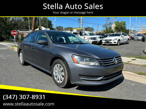 2012 Volkswagen Passat for sale at Stella Auto Sales in Linden NJ