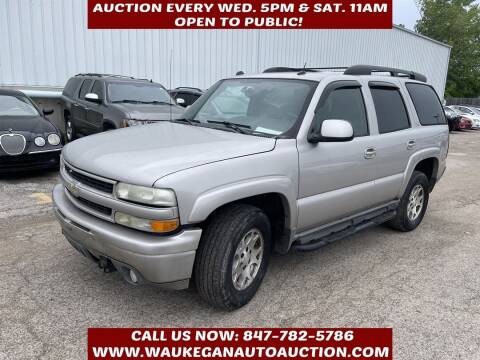 2004 Chevrolet Tahoe for sale at Waukegan Auto Auction in Waukegan IL