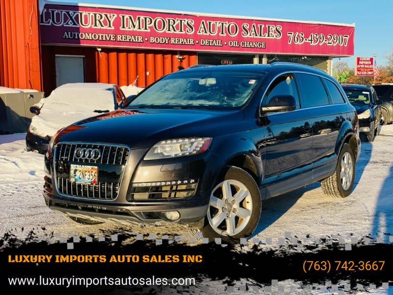 2013 Audi Q7 for sale at LUXURY IMPORTS AUTO SALES INC in North Branch MN