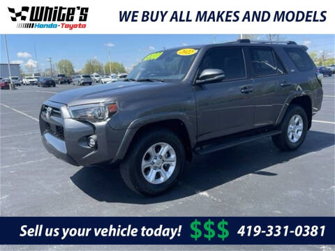 2022 Toyota 4Runner for sale at White's Honda Toyota of Lima in Lima OH