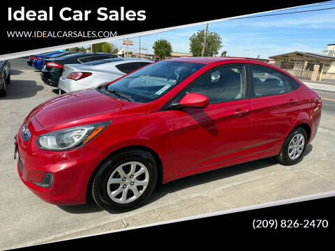 2014 Hyundai Accent for sale at Ideal Car Sales in Los Banos CA