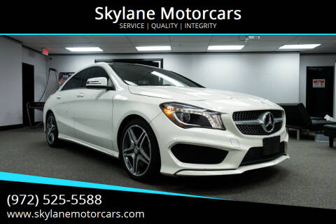 2015 Mercedes-Benz CLA for sale at Skylane Motorcars in Carrollton TX