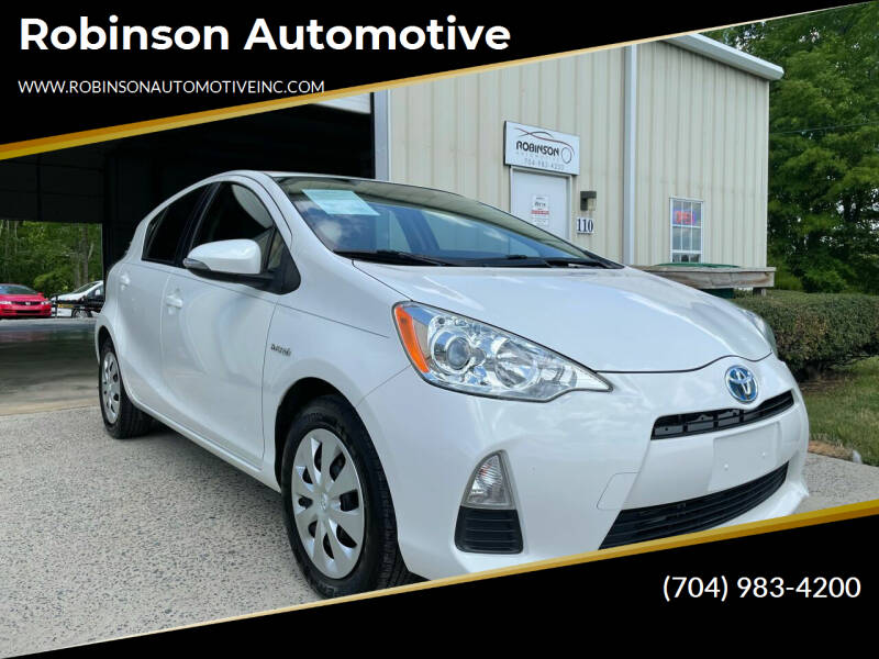 2012 Toyota Prius c for sale at Robinson Automotive in Albemarle NC