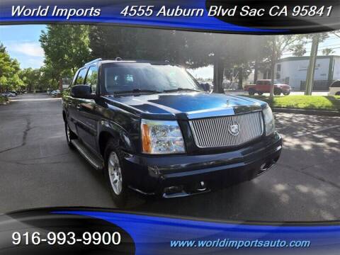 2005 Cadillac Escalade EXT for sale at World Imports in Sacramento CA