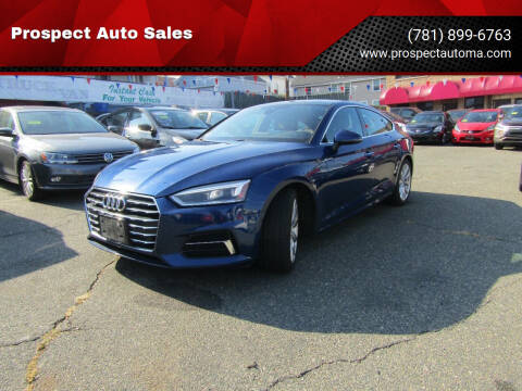 2018 Audi A5 Sportback for sale at Prospect Auto Sales in Waltham MA