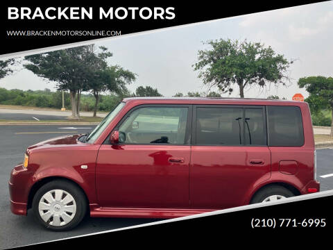 2006 Scion xB for sale at BRACKEN MOTORS in San Antonio TX