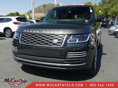 2018 Land Rover Range Rover for sale at McCarthy Wholesale in San Luis Obispo CA