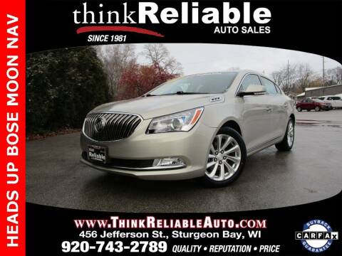 2016 Buick LaCrosse for sale at RELIABLE AUTOMOBILE SALES, INC in Sturgeon Bay WI