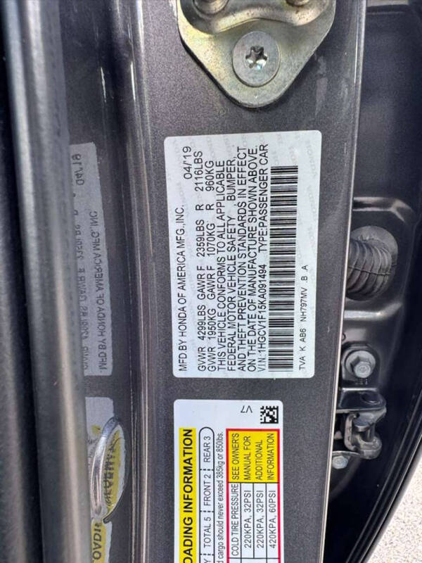 2019 Honda Accord LX